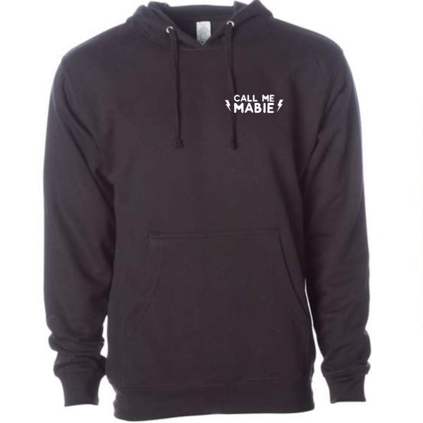 call me mabie hoodie tour 2024 black